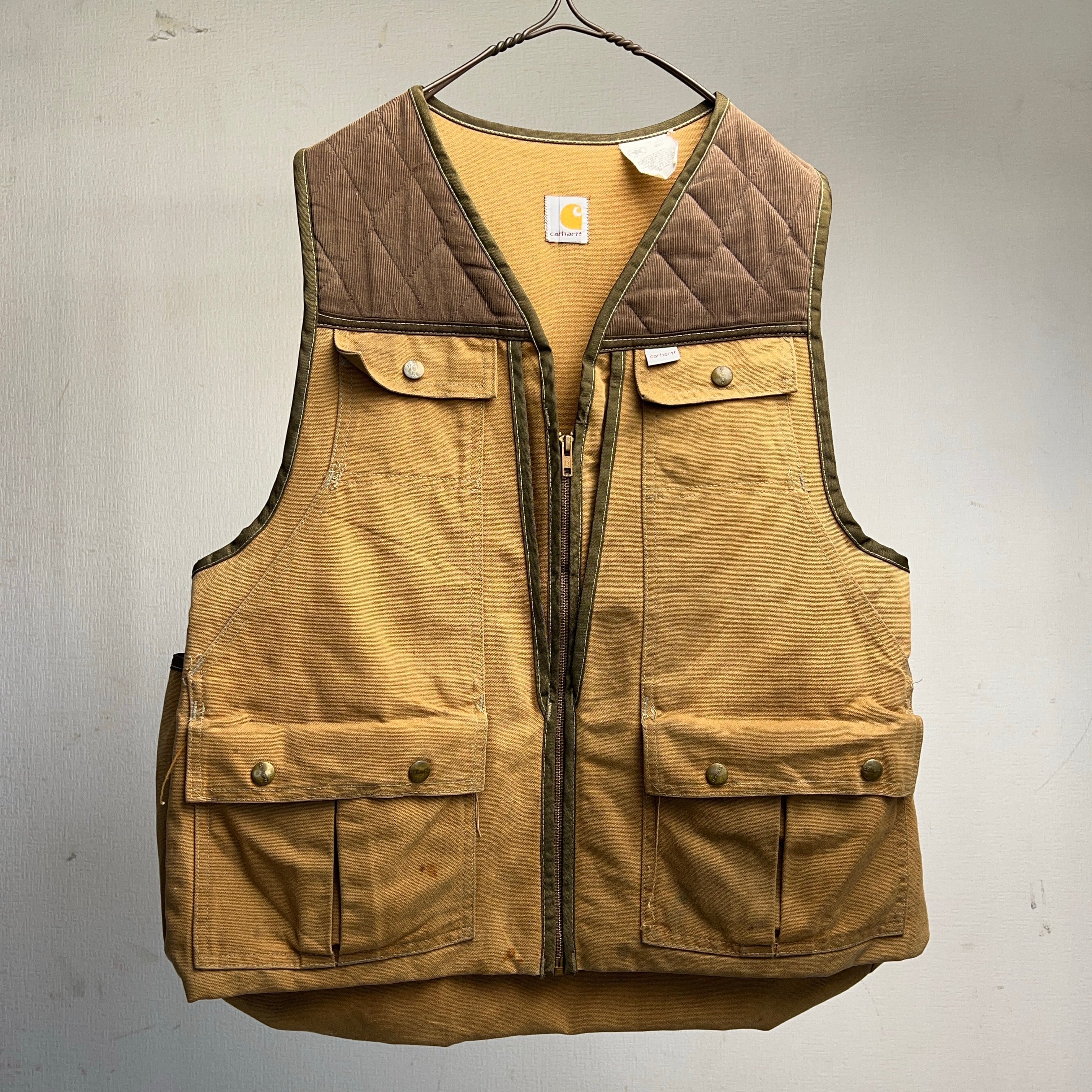 80's Carhartt Hunting Vest MADE IN U.S.A. 80年代 カーハート
