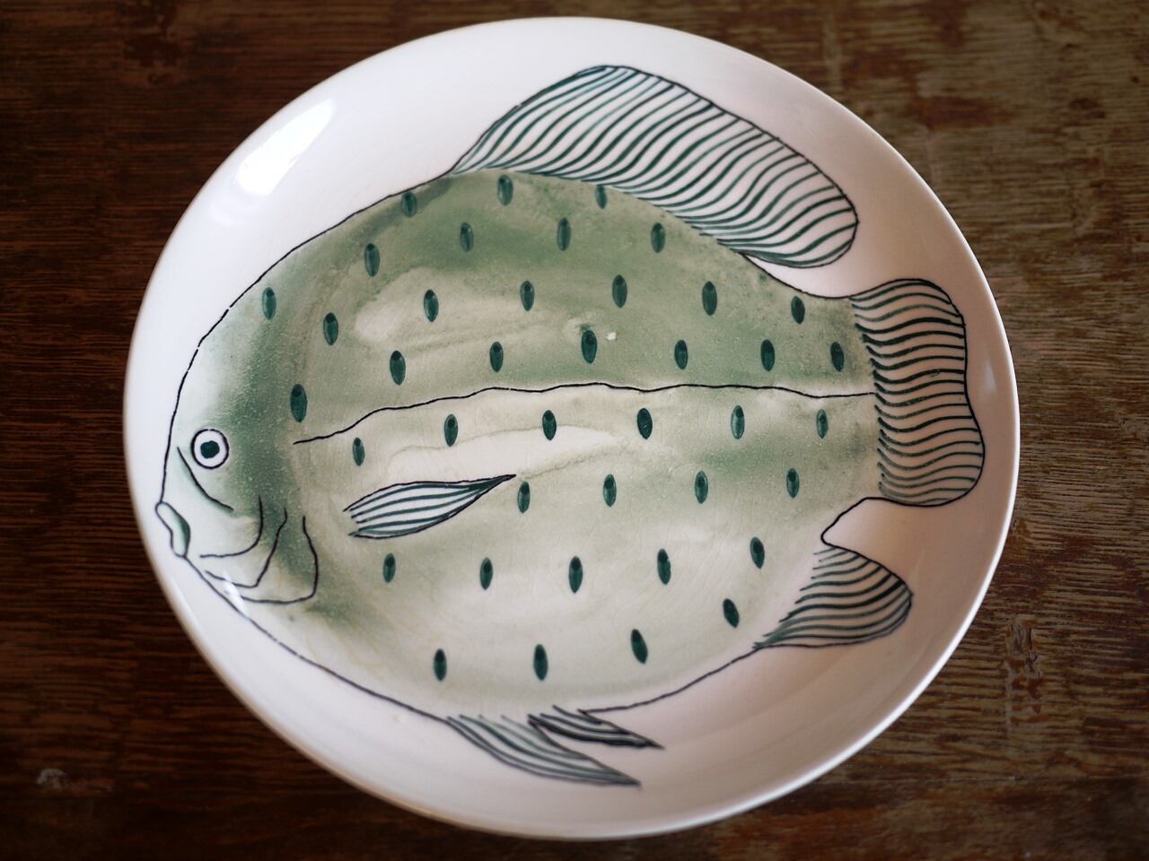ARABIA アラビア KALA カラ 魚 プレート 19㎝ 北欧 フィンランド Anja Juurikkala