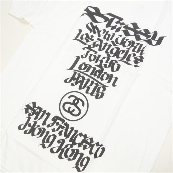 Size【L】 STUSSY ステューシー WORLD TOUR TEE ROSTARR Tシャツ 白