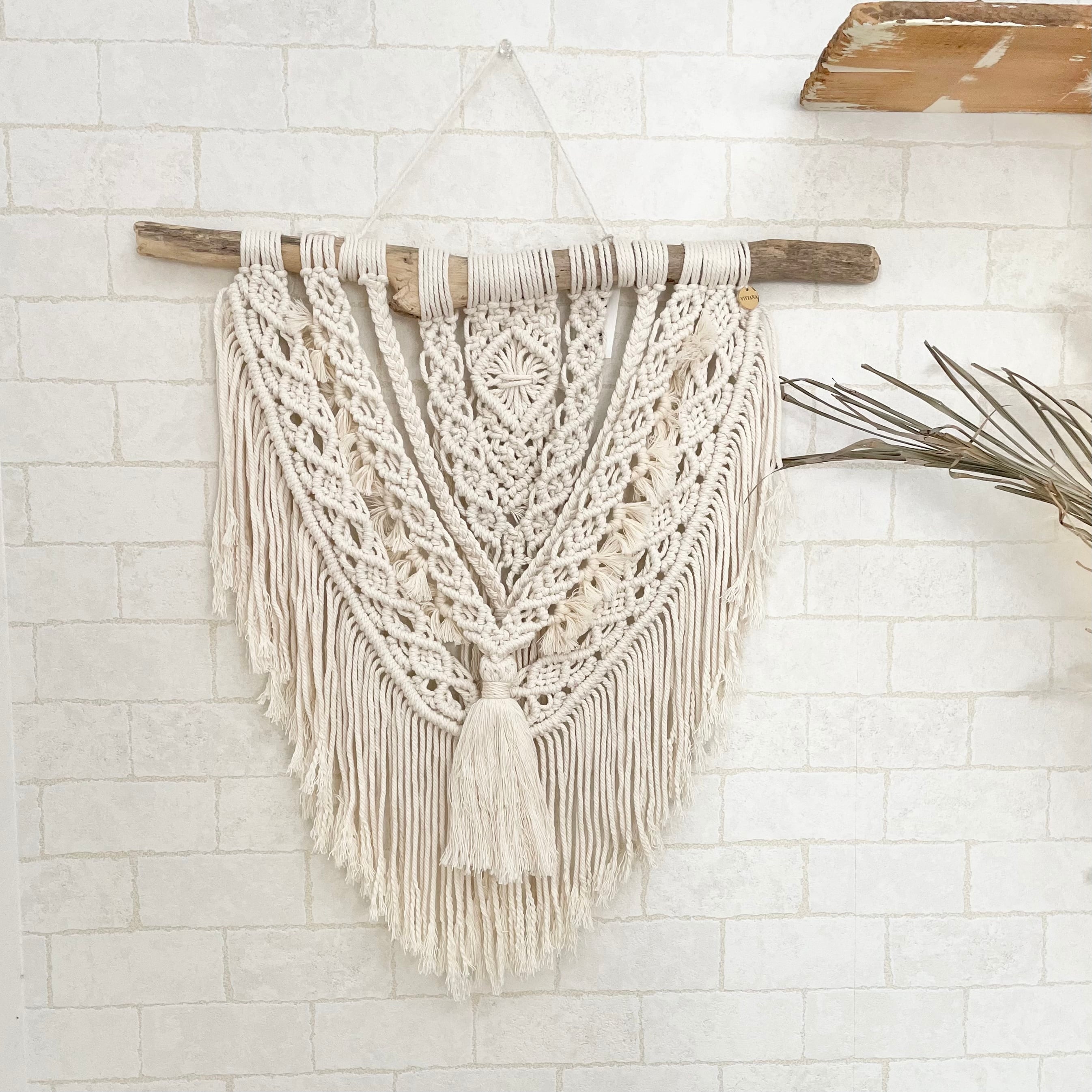 BIG size流木マクラメタペストリー | VIVIANA 