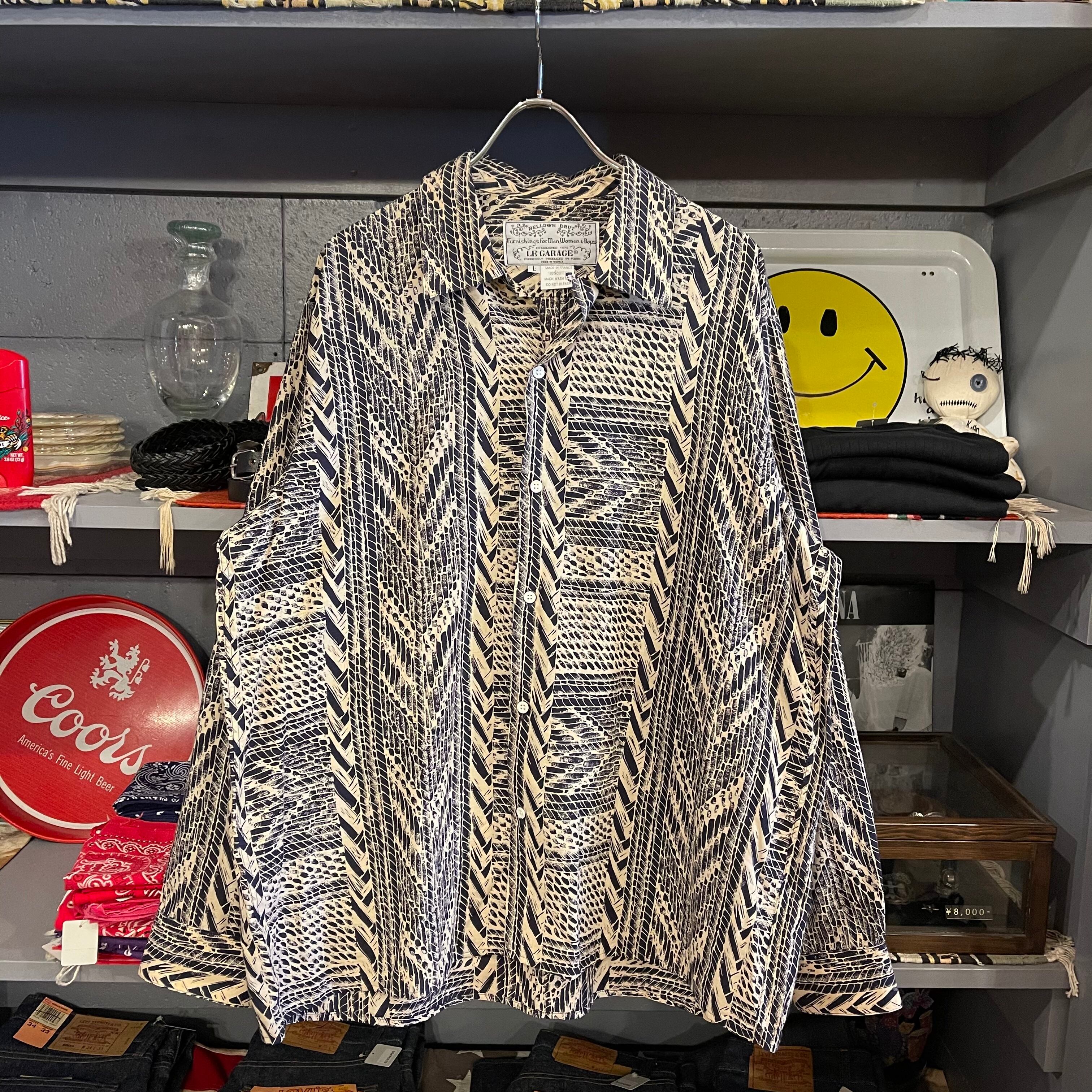 LE GARAGE L/S Open Collar Shirt | VOSTOK