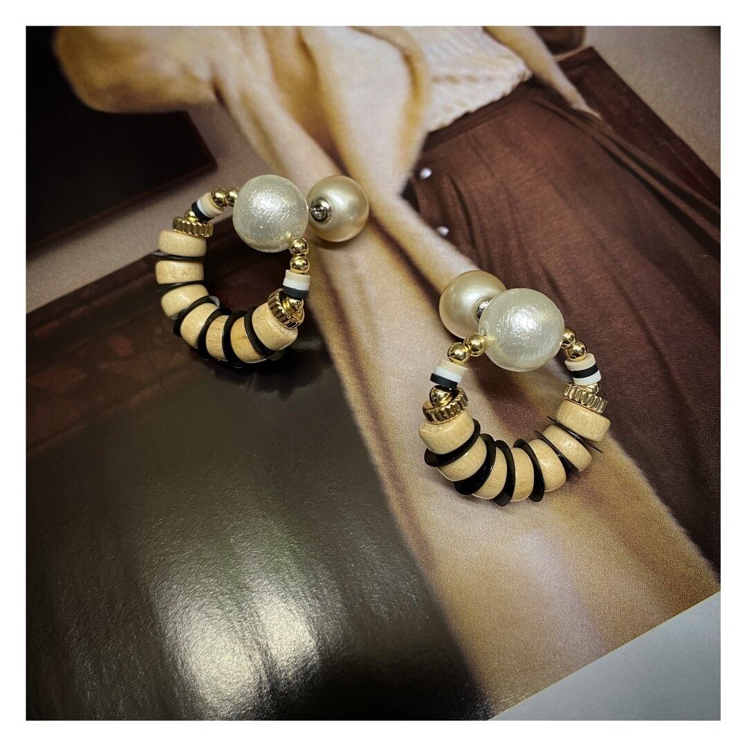 cotton pearl wood circle