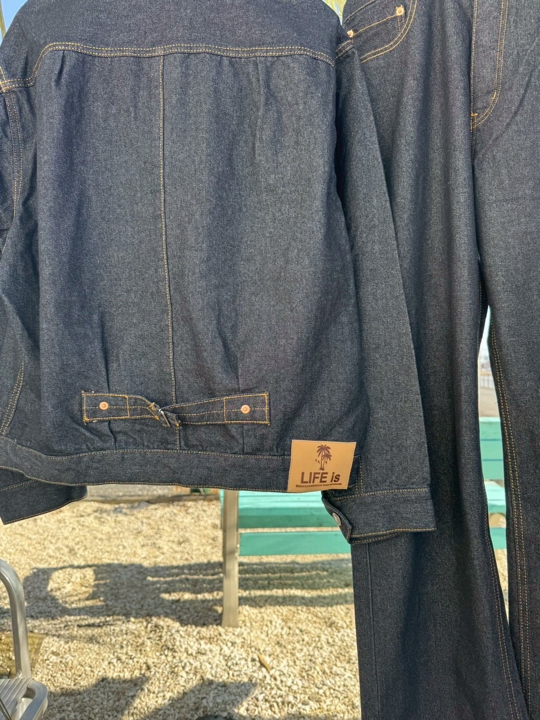 追加！LIFE isデニムジャケット￥9,900(10,890)