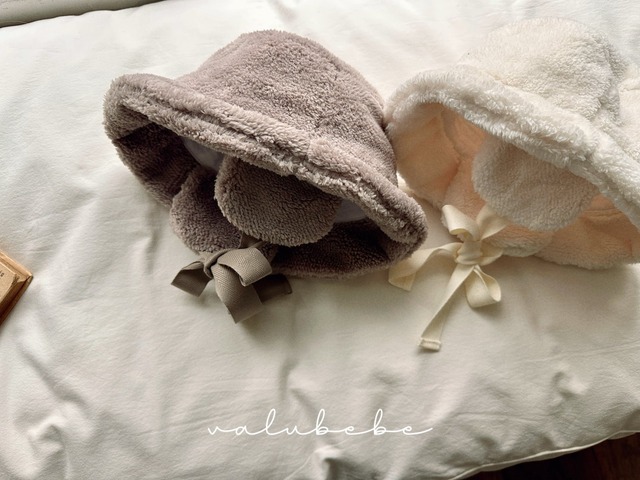 【予約】Fur Ear-flap Bucket Hat (Bebe)