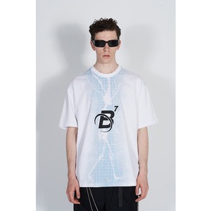 【BLIND402】スケルトンプリント Tシャツ