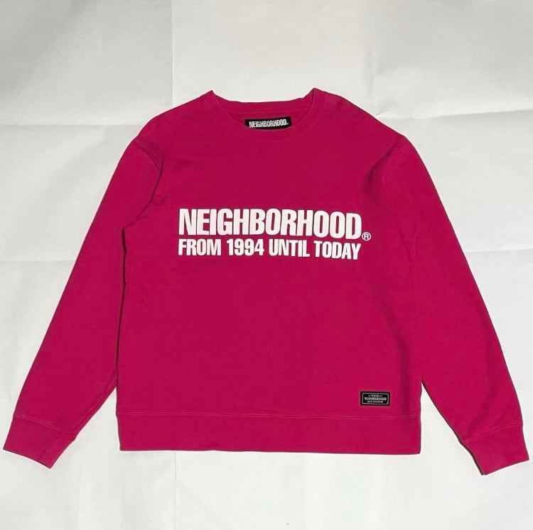 人気】NEIGHBORHOOD ネイバーフッド CLASSIC-S/C-CREW ロゴスウェット