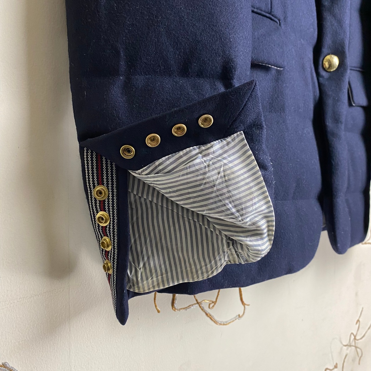 MONCLER GAMME BLEU down tailored jacket