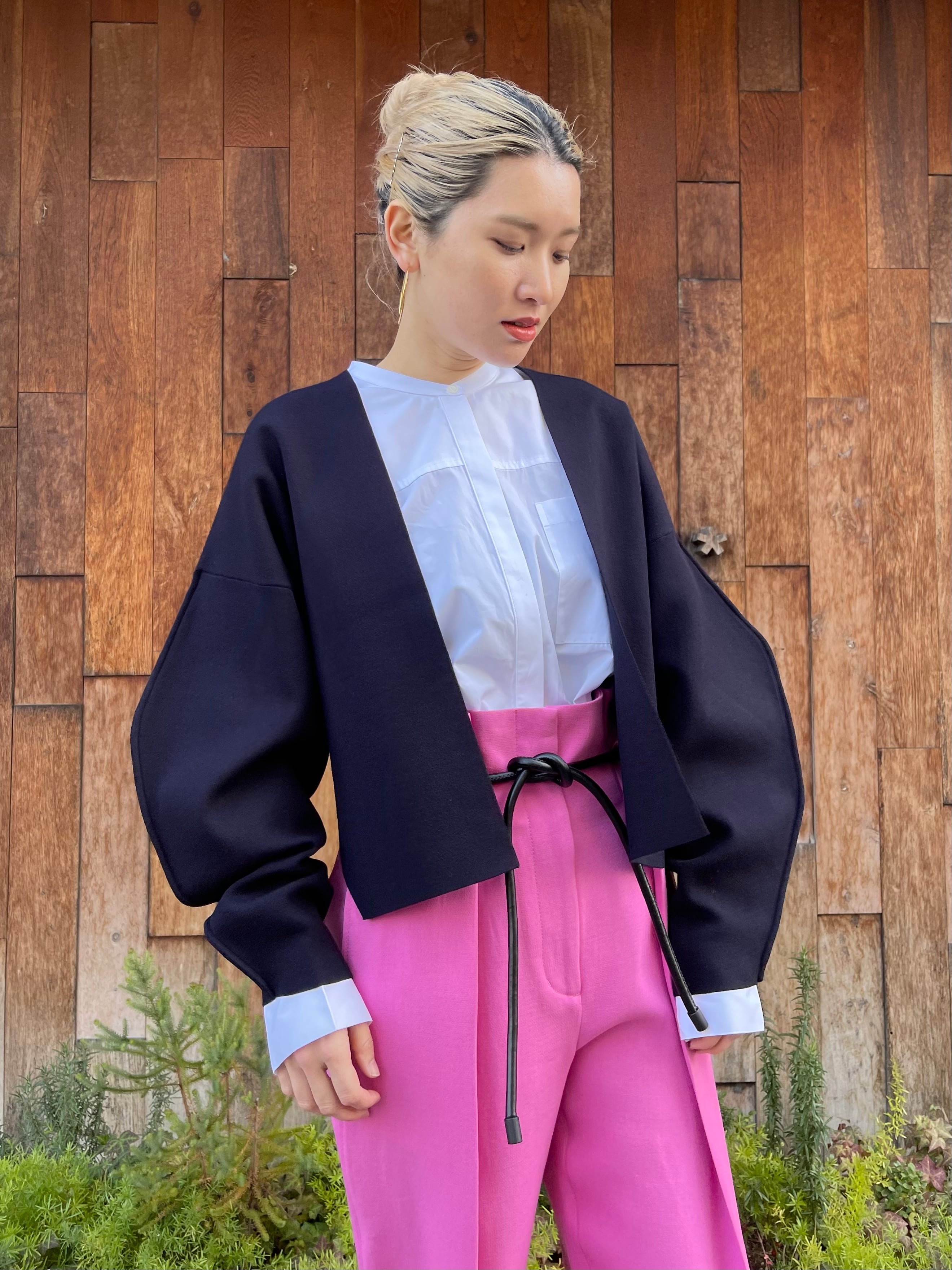 23SS】ENFOLD エンフォルド / DOUBLE FACE CARDIGAN | TRENTオンライン  