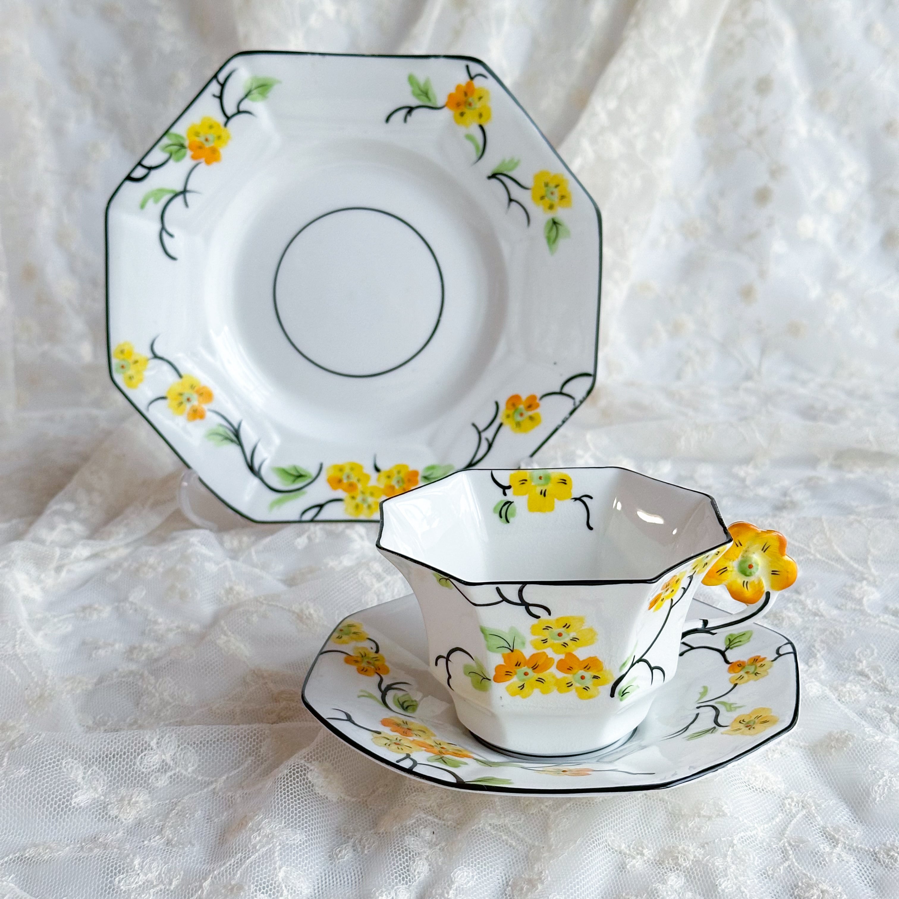 ソビエト アンティーク カップ＆ソーサー シュガーポット