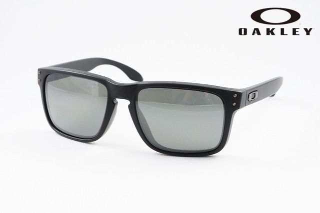 OAKLEY 偏光 サングラス HOLBROOK OO9244-2556 ウェリントン アジアンフィット ホルブルック マットブラック プリズムブラック ポラライズド オークリー 正規品