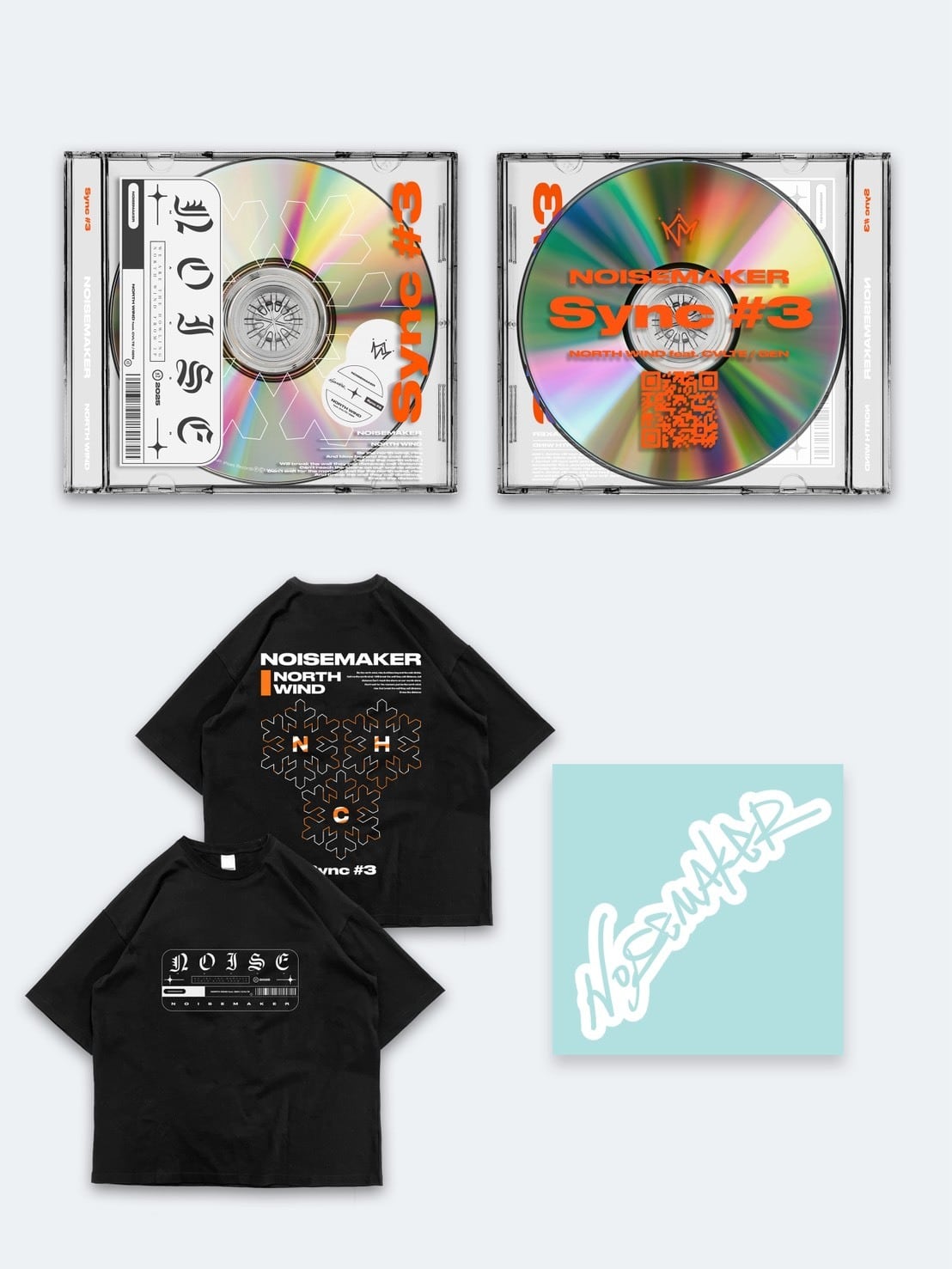 CD]NORTH WIND feat. CVLTE / GEN + T-SHIRT SET | NOISEMAKER