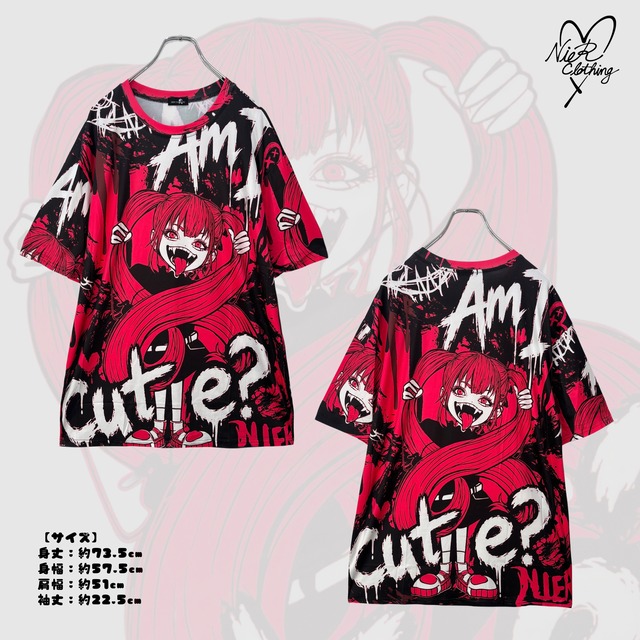 「I am cute?」UNISEX CUTSEW