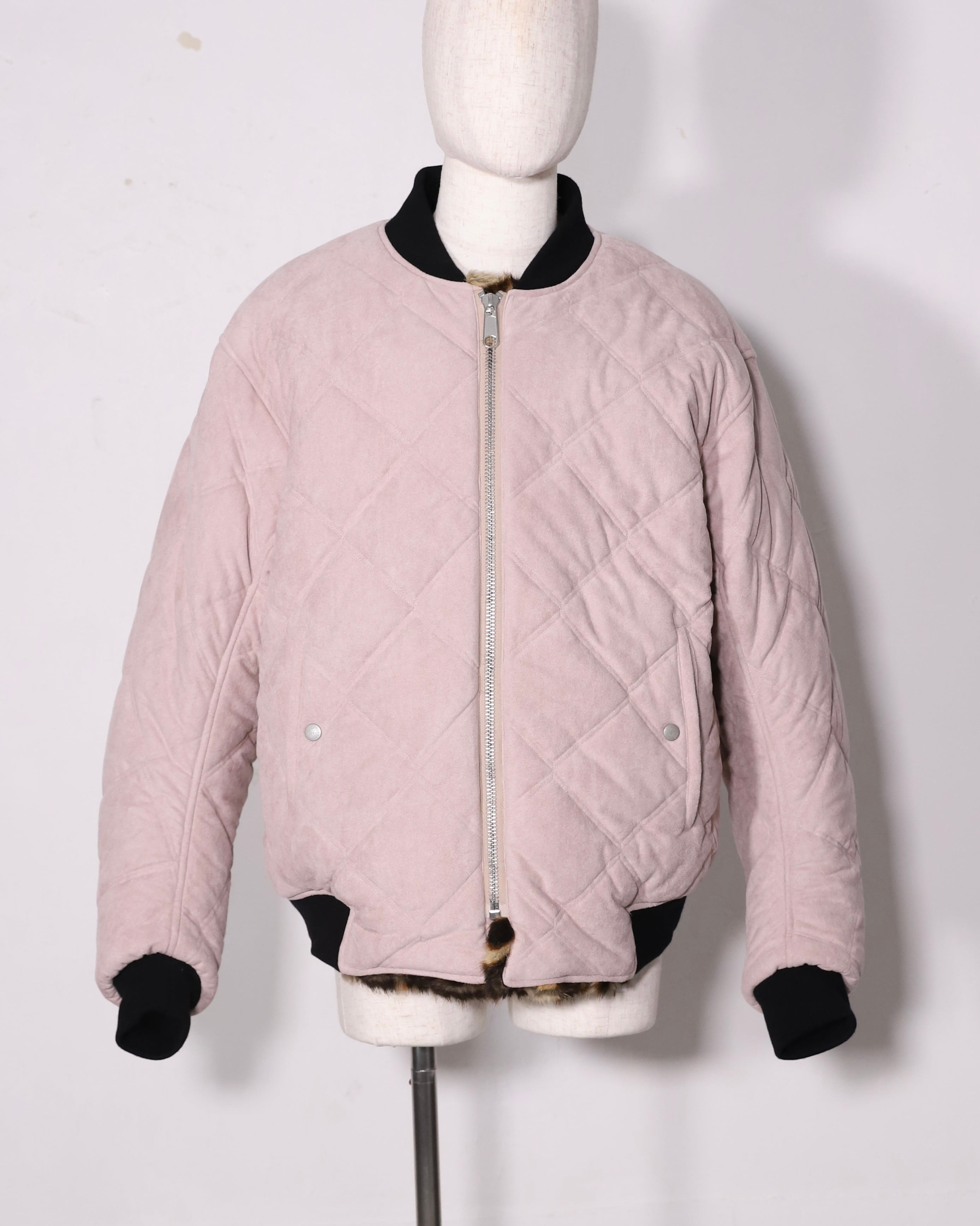 Reversible Fur MA-1 / Leopard | AMBERGLEAM