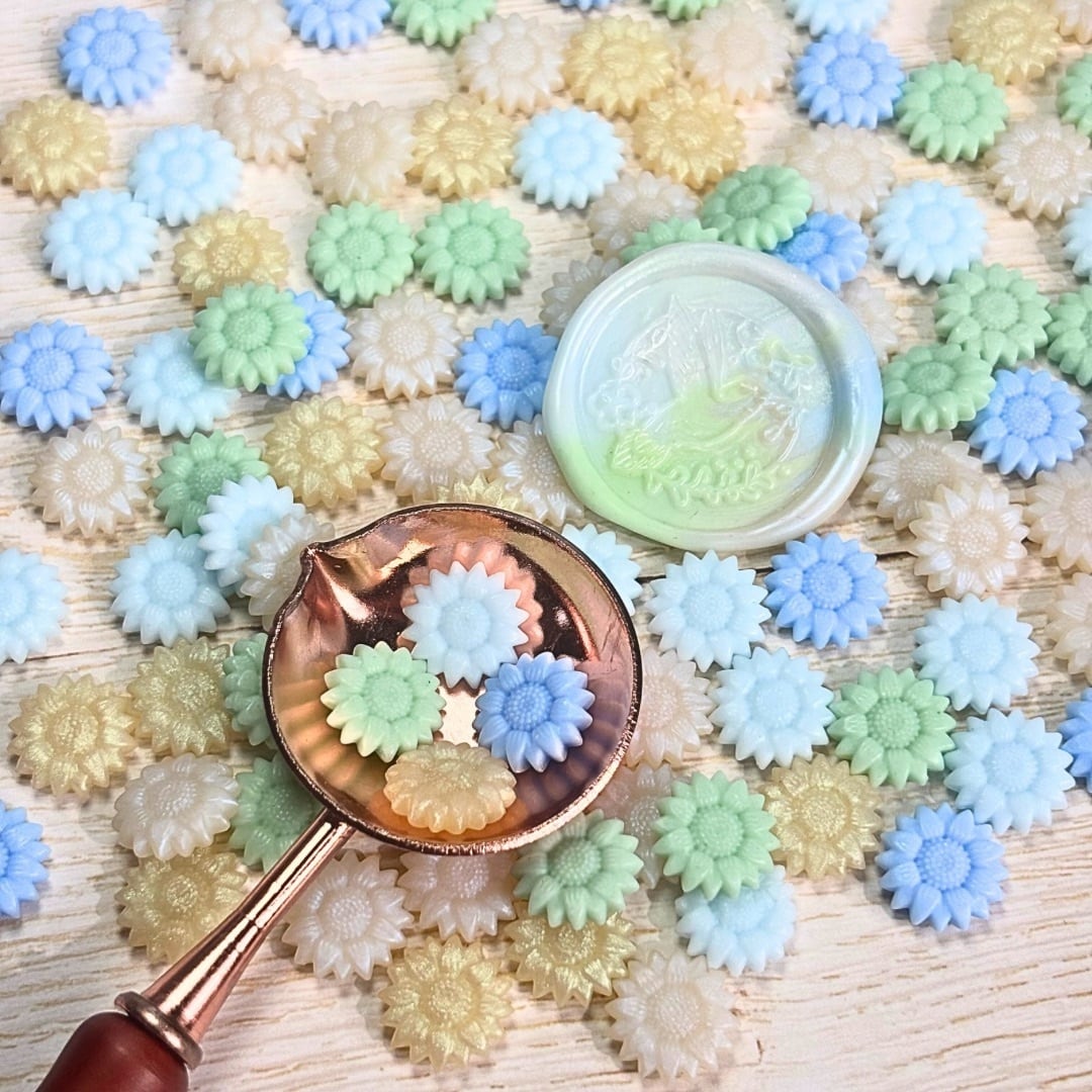 【サンフラワー型】【5種ミックス】ネイチャーサンフラワー【約100粒】#SWBS-NS