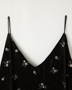 DU260732  Embroidery Velours Camisole【Set Up可】