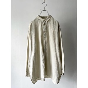 -Giorgio Armani- long linen shirt