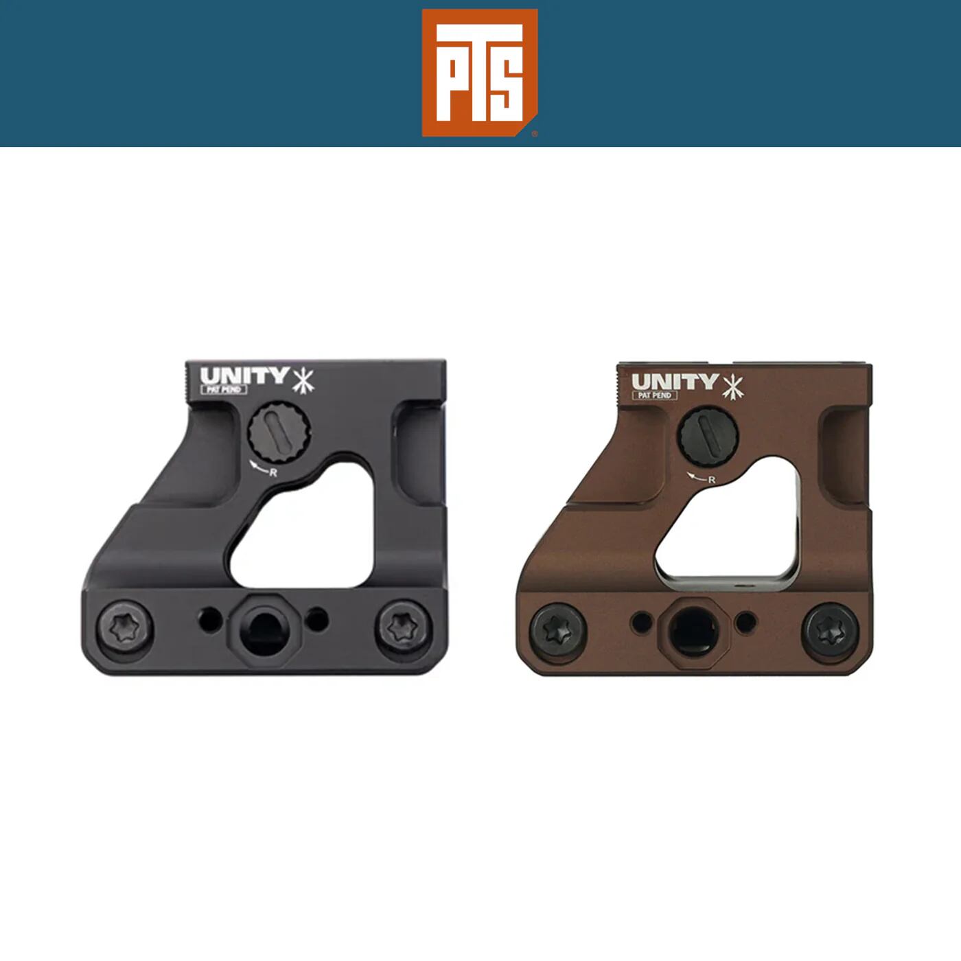 PTS Unity Tactical Fast MRO Mount (PTS Version) マウント【ブラック
