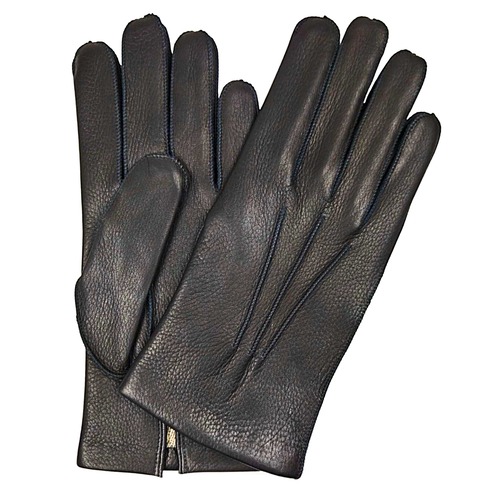 ★定価5.5万円・新品未使用★ デンツ DENTS　ディアスキン×カシミヤライニンググローブ 手袋　ブラック　サイズ8.5（Mサイズ相当）