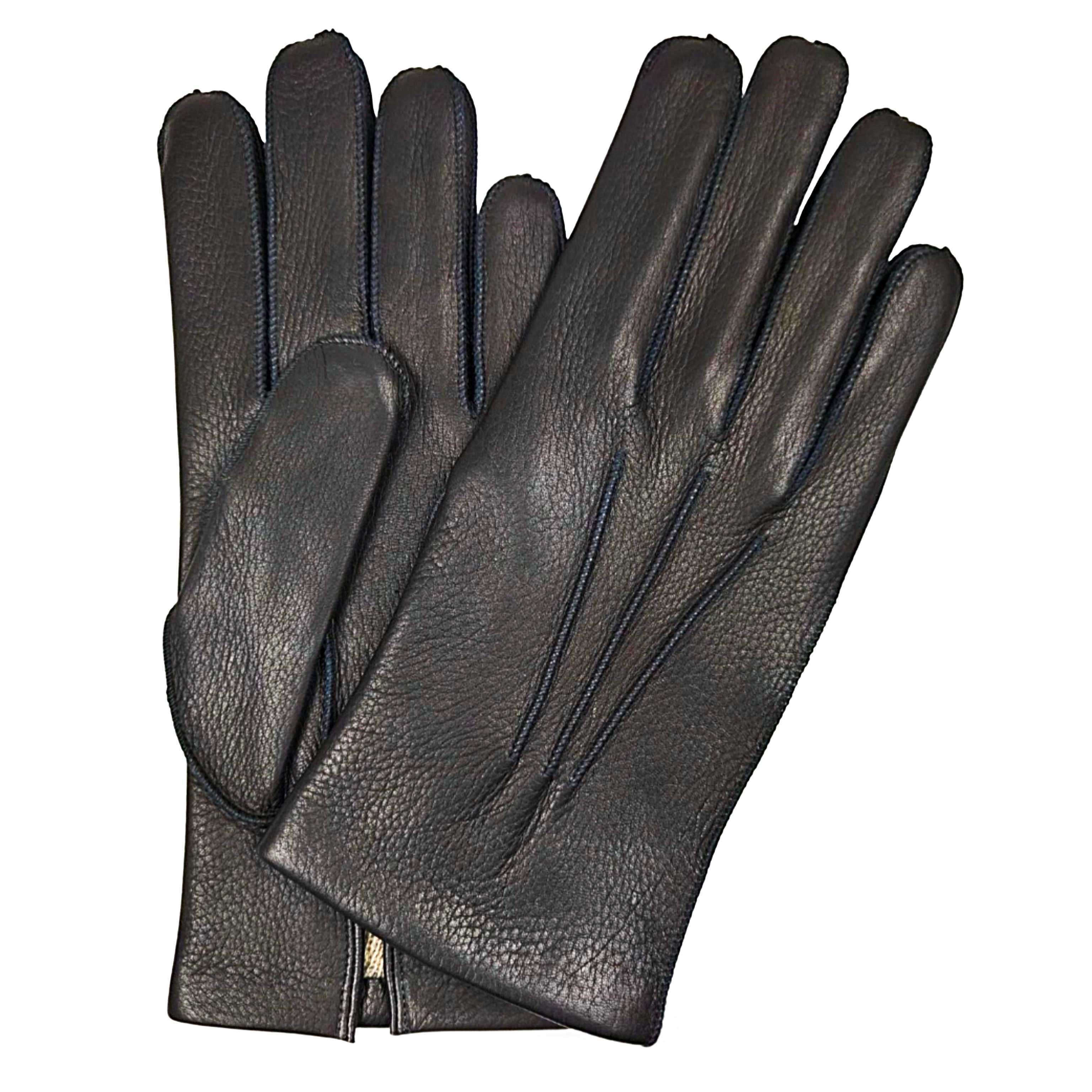 ★定価5.5万円・新品未使用★ デンツ DENTS ディアスキン×カシミヤライニンググローブ 手袋 ブラック サイズ8.5(Mサイズ相当)