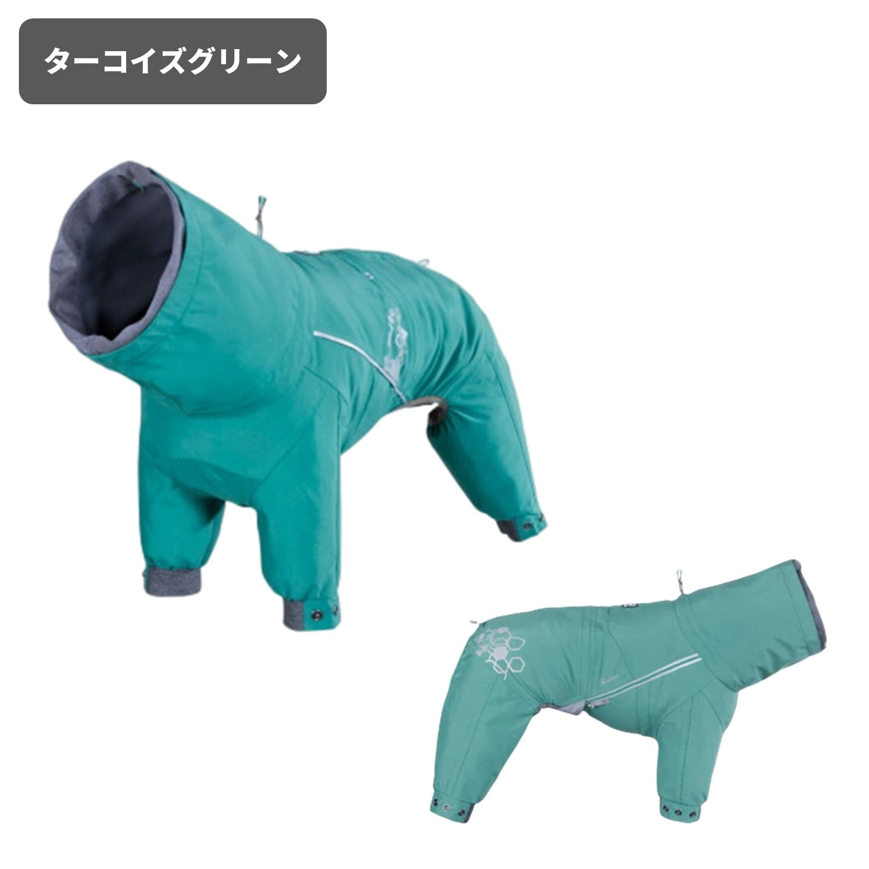 Hurtta (65M/26M) マッドベンチャーオーバオールエコ　犬服 Hurtta】【フルッタ】・ドッグレインコート 「MudVenture Overall ECO