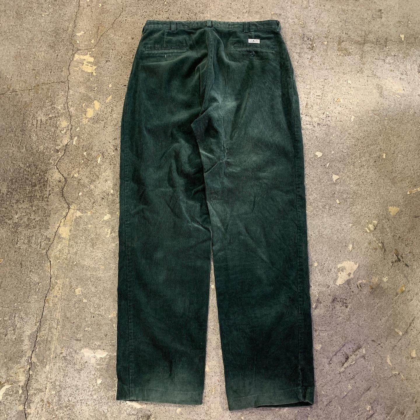 90s POLO Ralph Lauren 2-tac corduroy pants | What