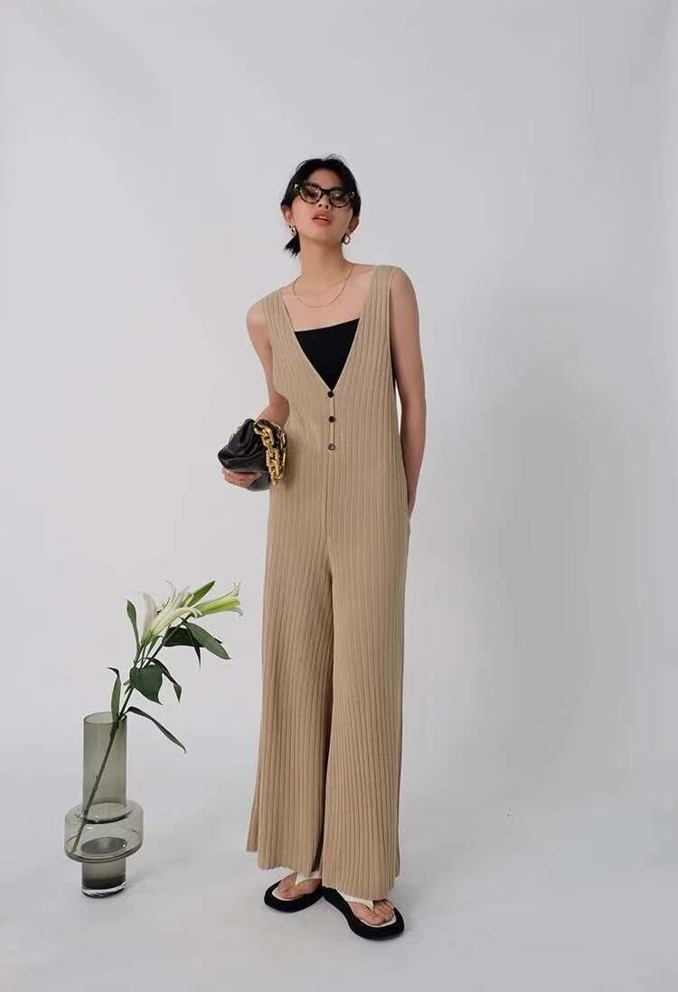 リブニットサロペ　AJ1050-1842