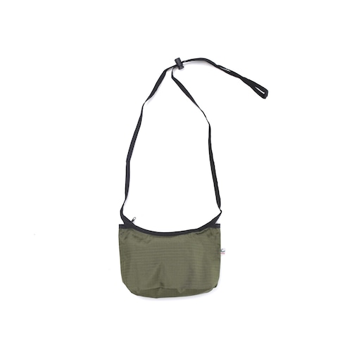 MOCK-KOBE ZAC-Shoulder Taffeta Pouch【ショルダータフタポーチ】OLIVE（オリーブ）