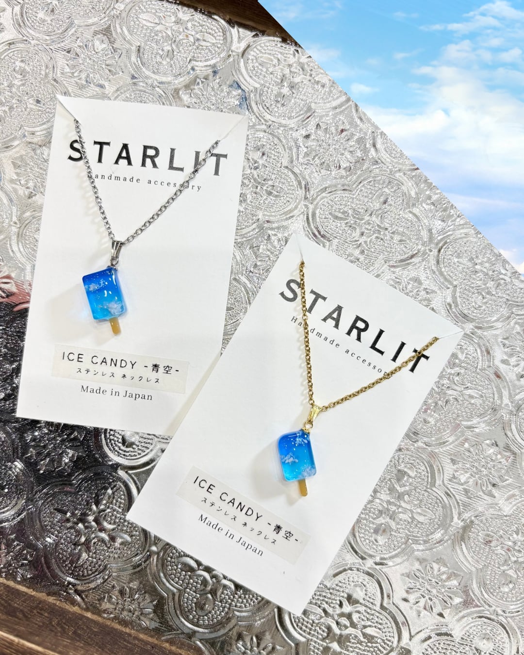 ICE CANDY-青空-<necklace>