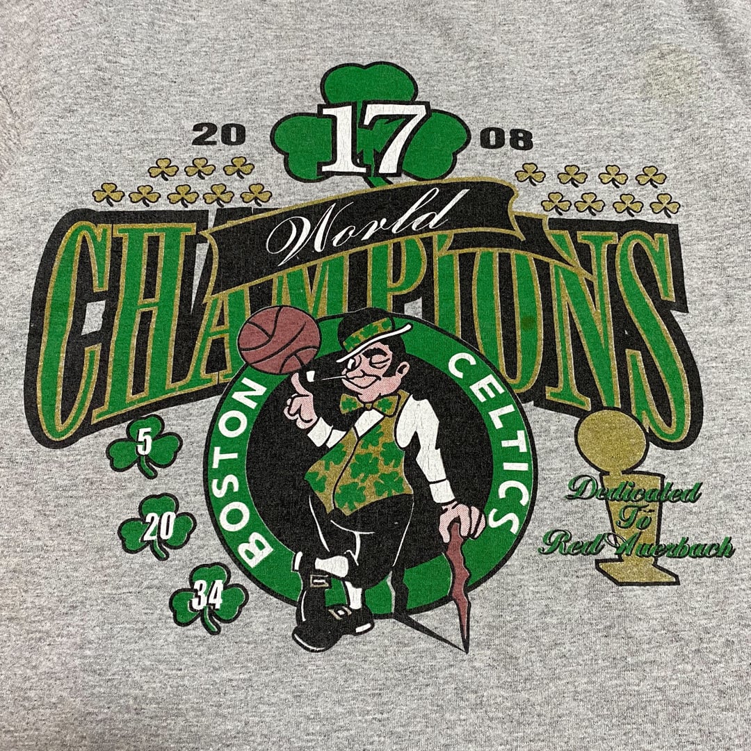 ボストン・セルティックス 2008 NBA優勝 記念 Tシャツ DELTA ボストン・セルティックス 2008 NBA優勝 記念 Tシャツ DELTA