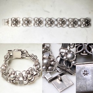 vintage HERMANN SIERSBOL silver bracelet