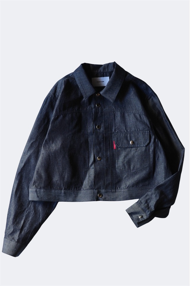 YUTASETOGAWA【MOD TYPE-1 JACKET/ INDIGO LINEN BLEND  -INDIGO-】