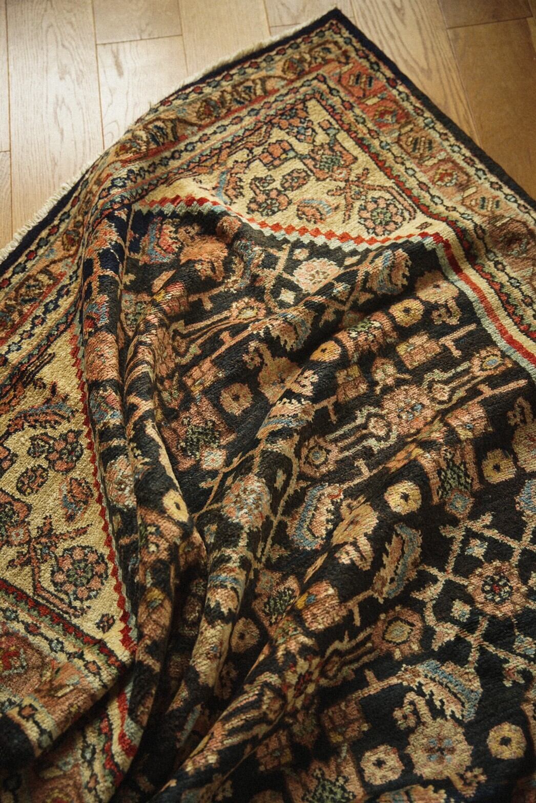 710 -Semi Antique Malaer rug
