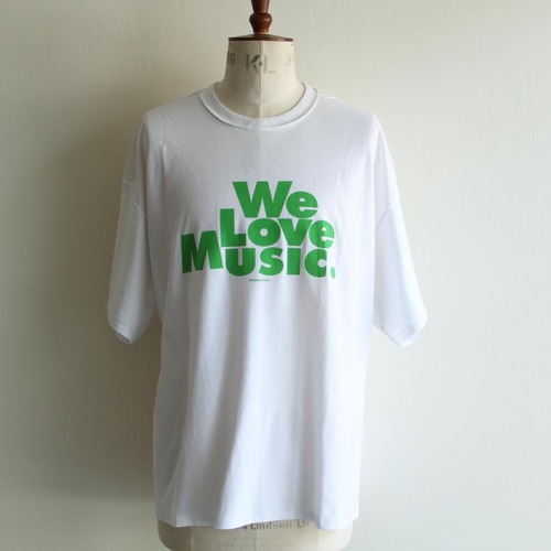 is-ness music【 mens 】we love music t-shirt