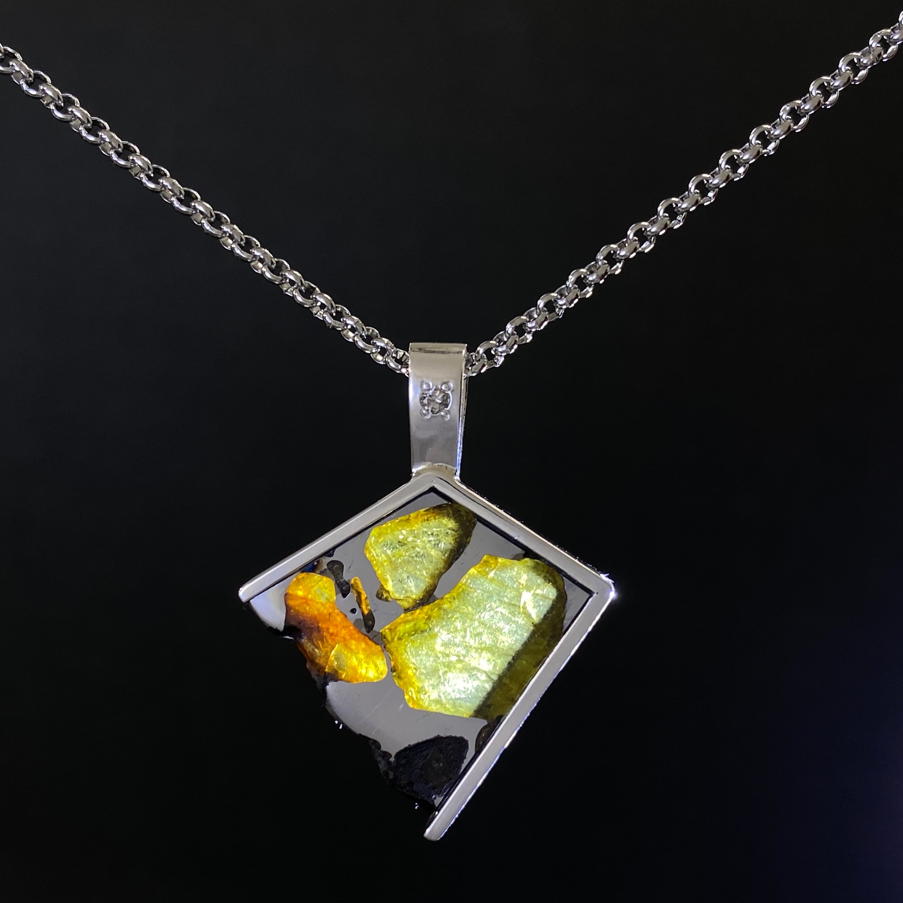 人気商品】パラサイト隕石 シルバー 25112904 | 【隕石屋】METEOS