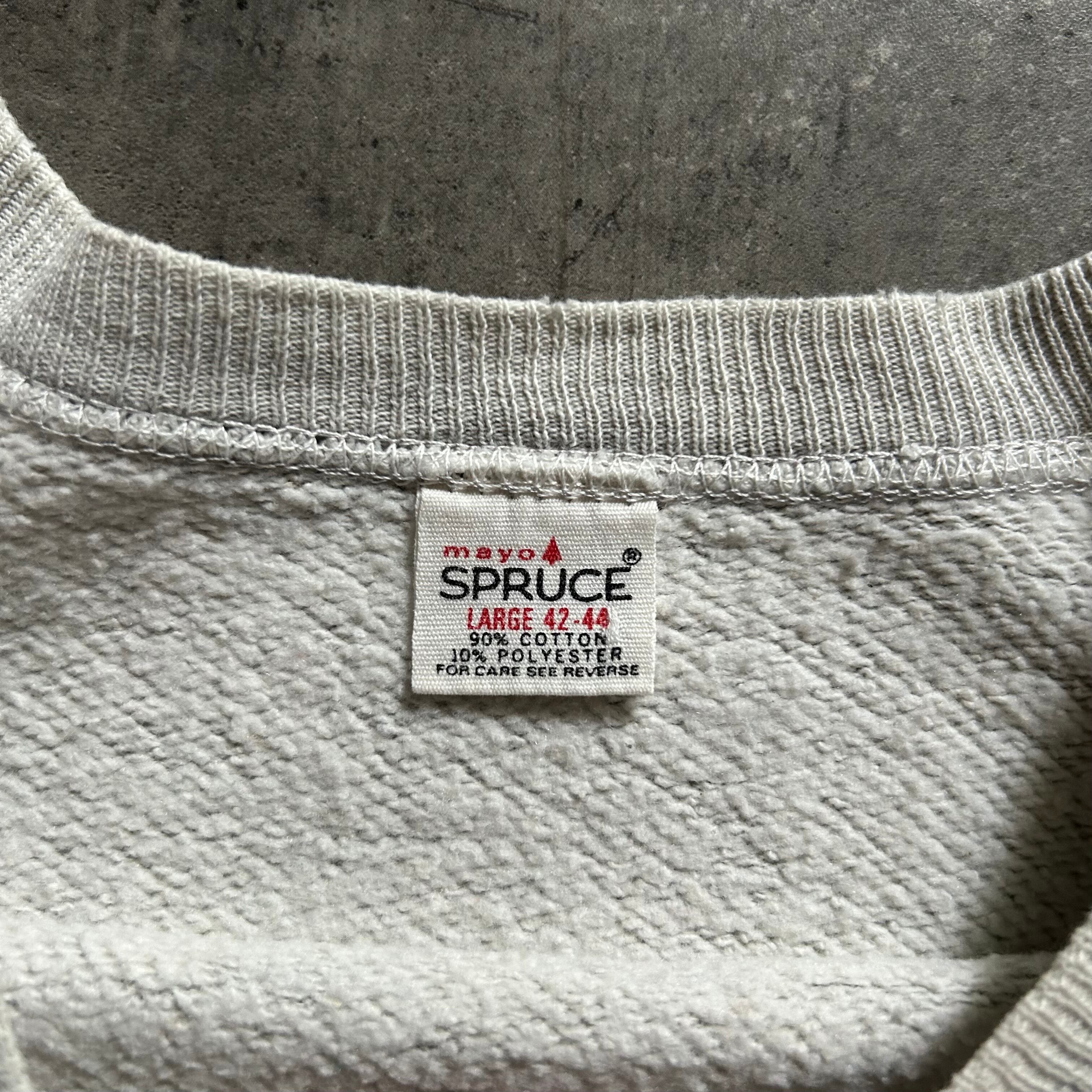 60s メイヨースプルース ヴィンテージスウェット USA製 グレー 60s メイヨースプルース ヴィンテージスウェット USA製 グレー