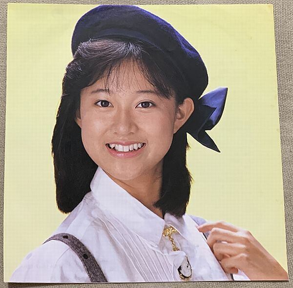 松本典子／さよならと言われて 新品 店頭告知ポスター 80年代当時物 レア ☆松本典子 / さよならと言われて | soul respect records