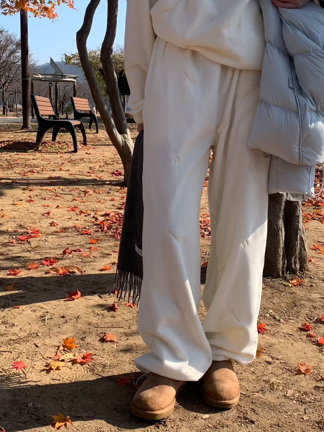 (予約) signature / Hayley fleece pants 2color