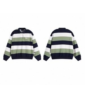 Oversized stripe sweat 1274