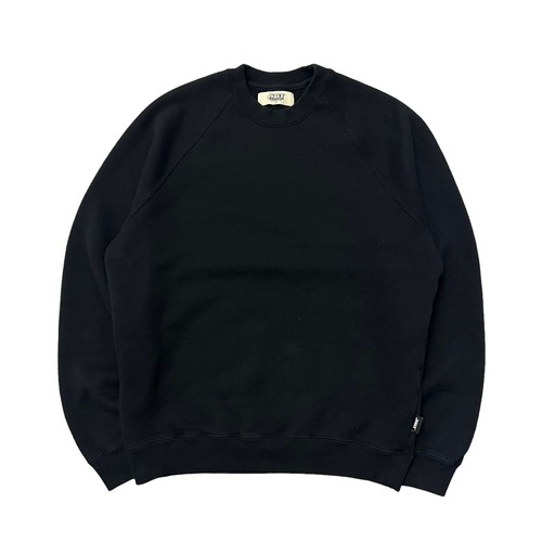 JHAKX / "Original Crew Neck Sweat" BLACK