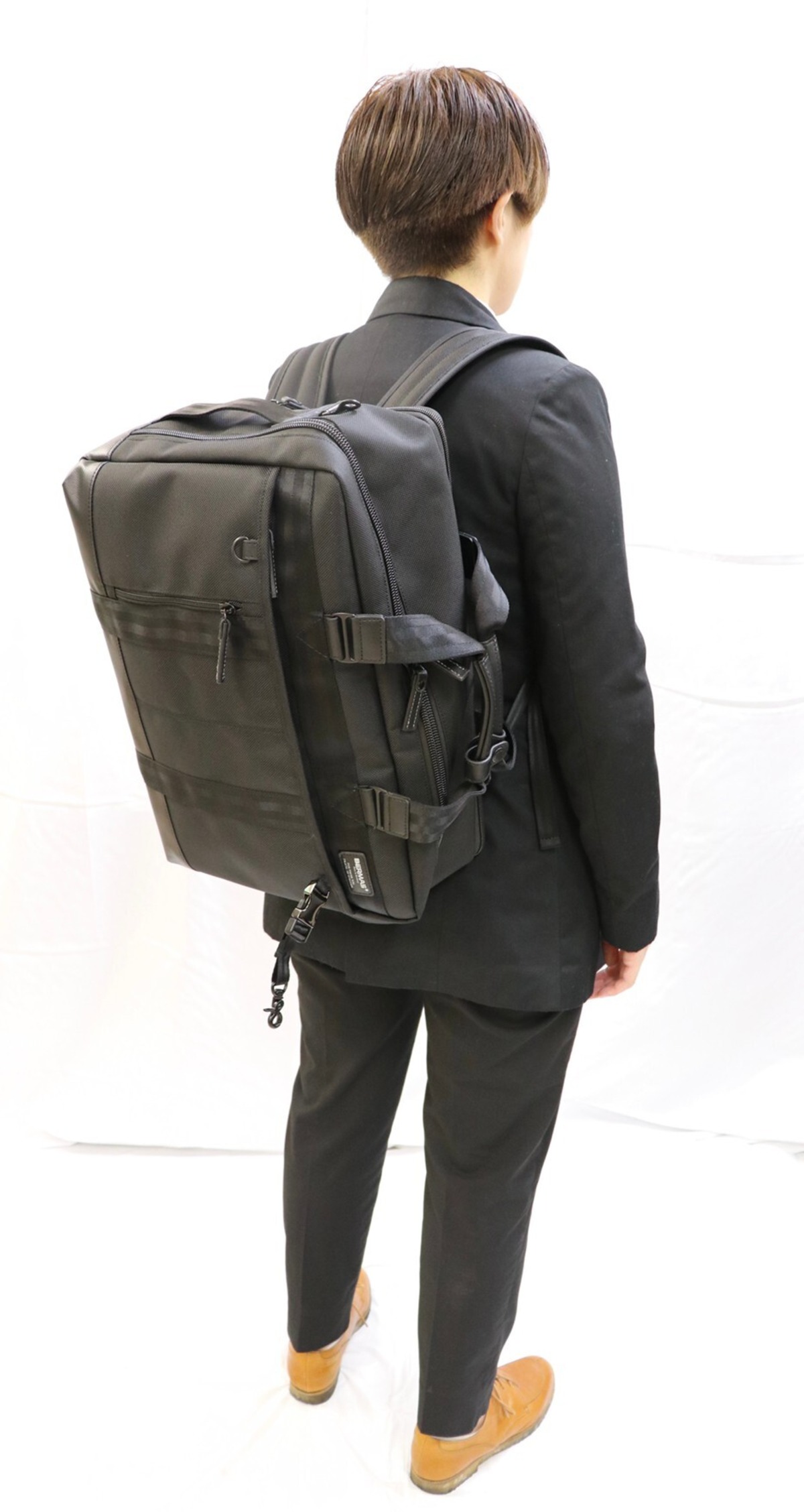 未使用級美品 BERMAS 画期的 バウアー3 3way ビジネスバッグ A4収納