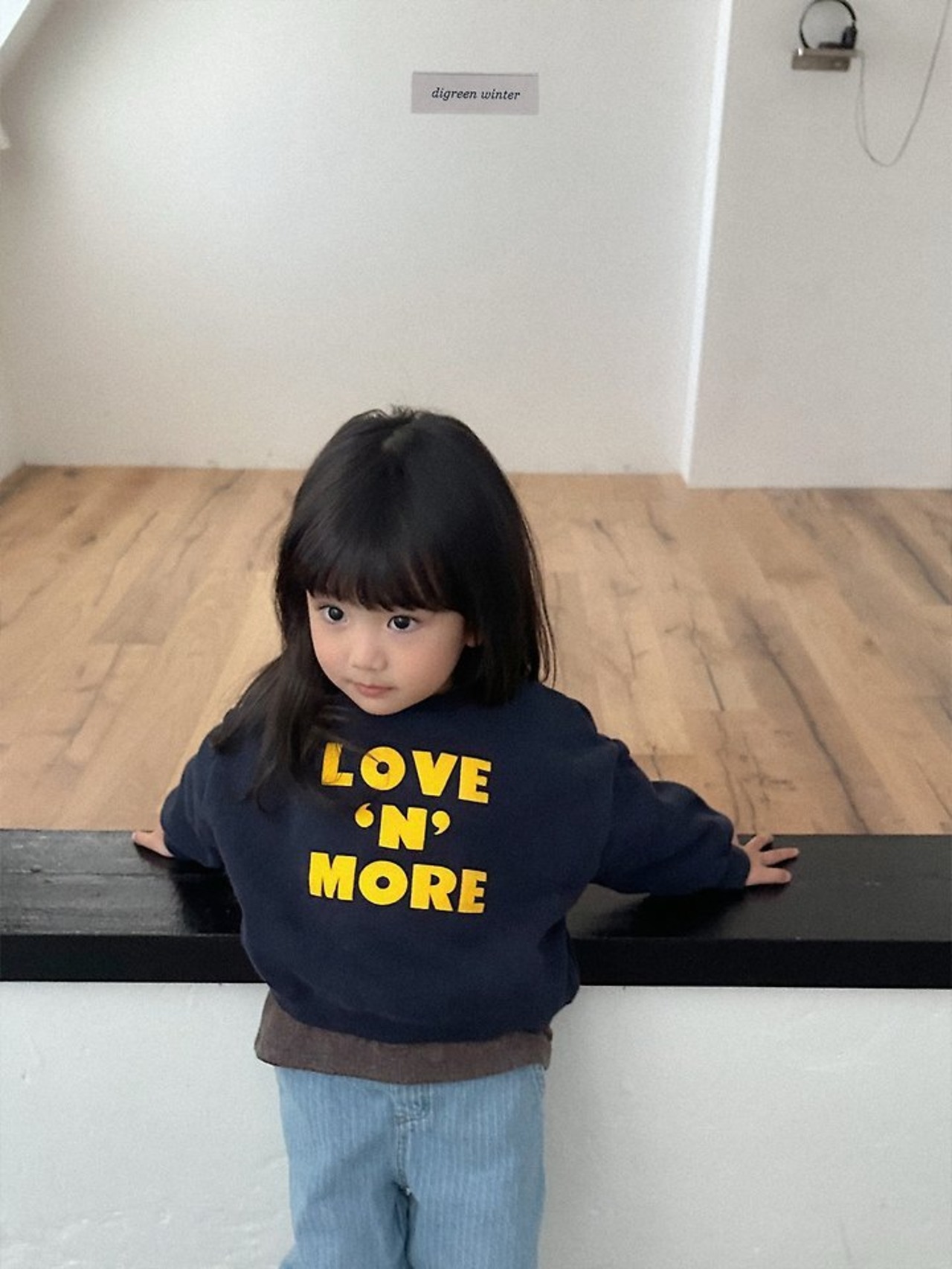 〖取寄〗韓国子供服 / 26winter / Digreen / ラブモアトレーナー / キッズ / 冬服 *S~2XL*