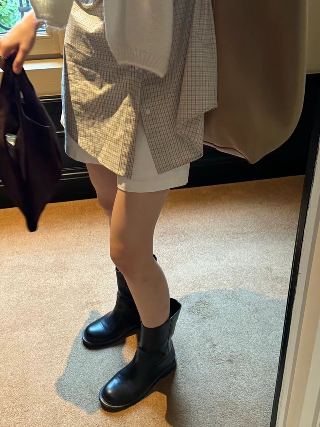 (OUNCE) robin check shirt