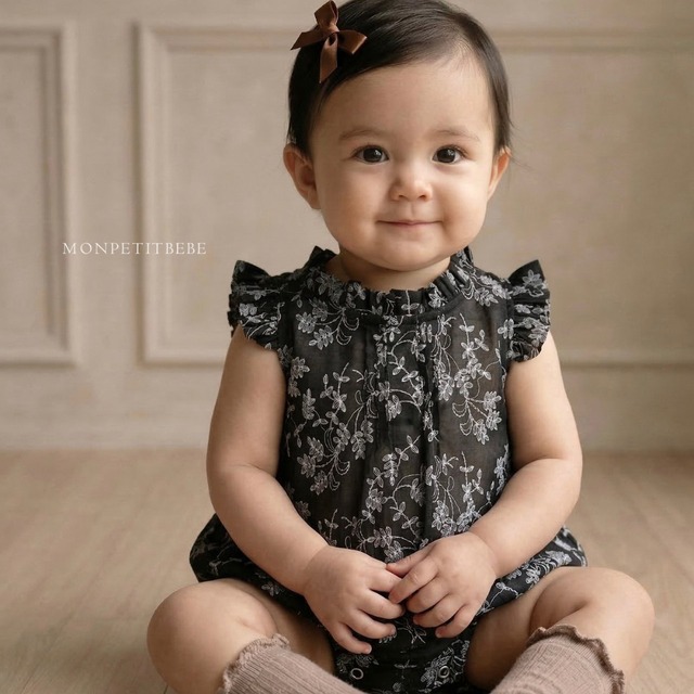 bebe【予約】Loa Pintuck Suit  / elov&monpetitbebe