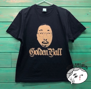 受注生産❗️GOLDEN BALL TEE【街裏ぴんく】BLACK