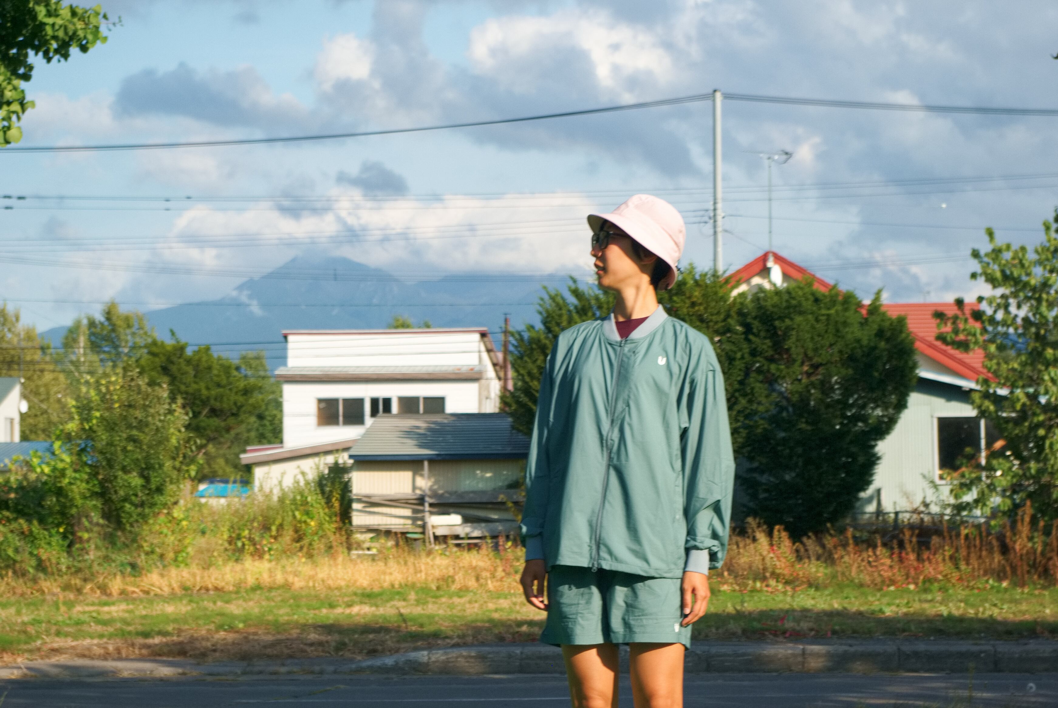 TANNUKI Running(タヌキランニング) Sato Wind Short2(サトウインドショーツ) Blue Grey