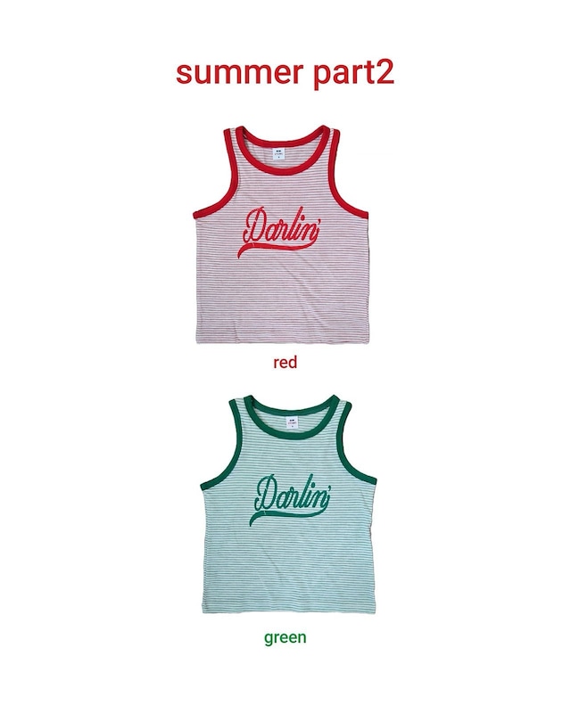 【取寄】bymimi|darling sleeveless|ダーリングノースリーブ|S-JM|kids&jr|26 summer 2nd