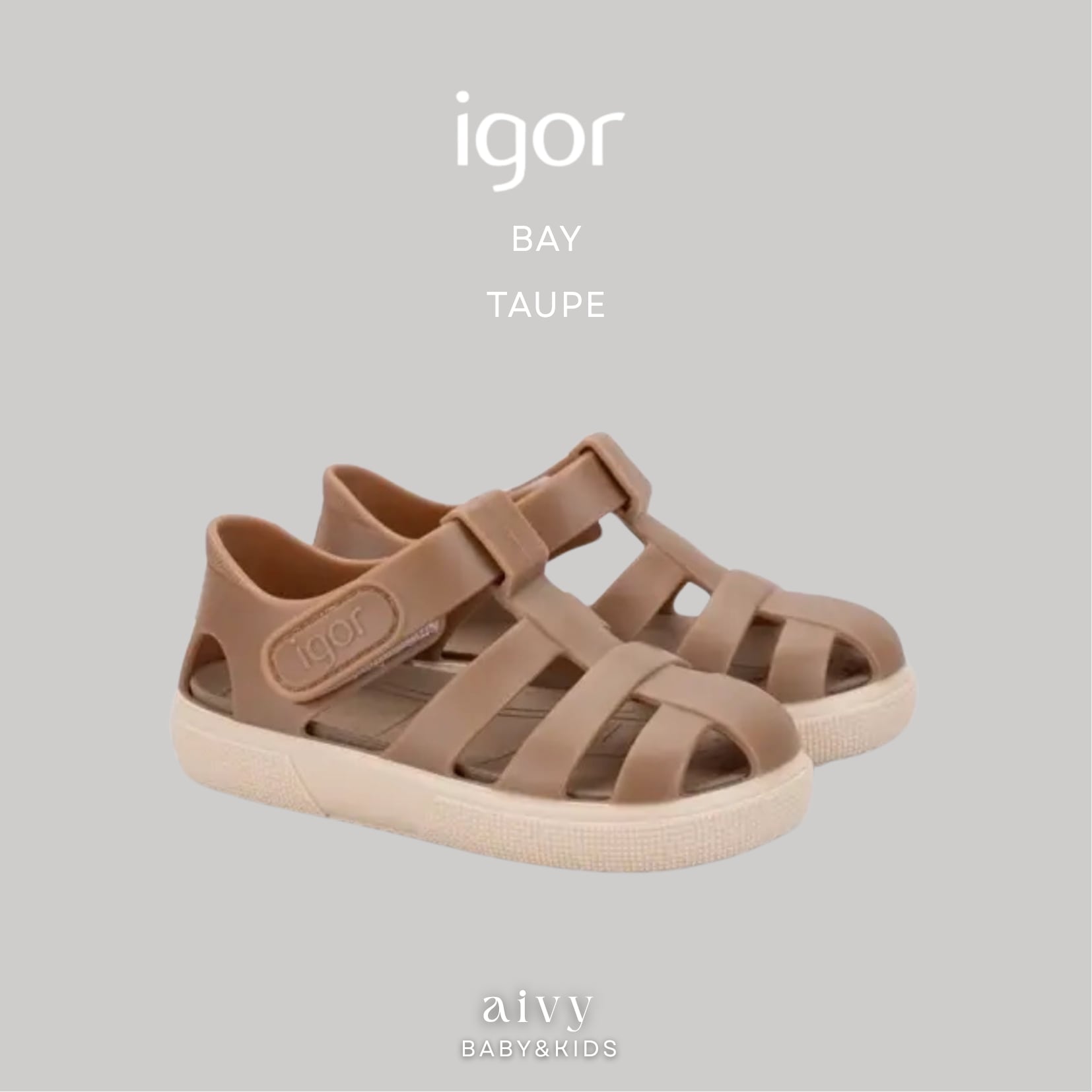 【即納/送料無料】igor / BAY / TAUPE