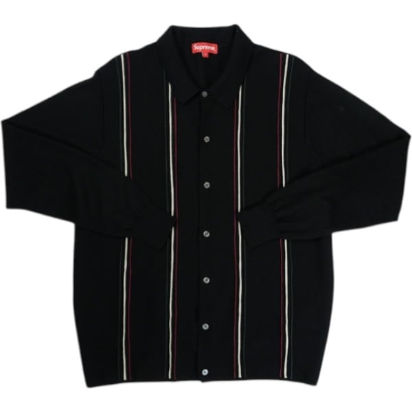 Size【L】 SUPREME シュプリーム 16SS Striped Polo Sweater