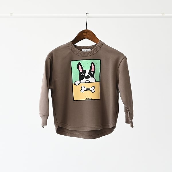 FOV(フォブ) / F/B DOG トレーナー / アッシュグレー / 90-120cm