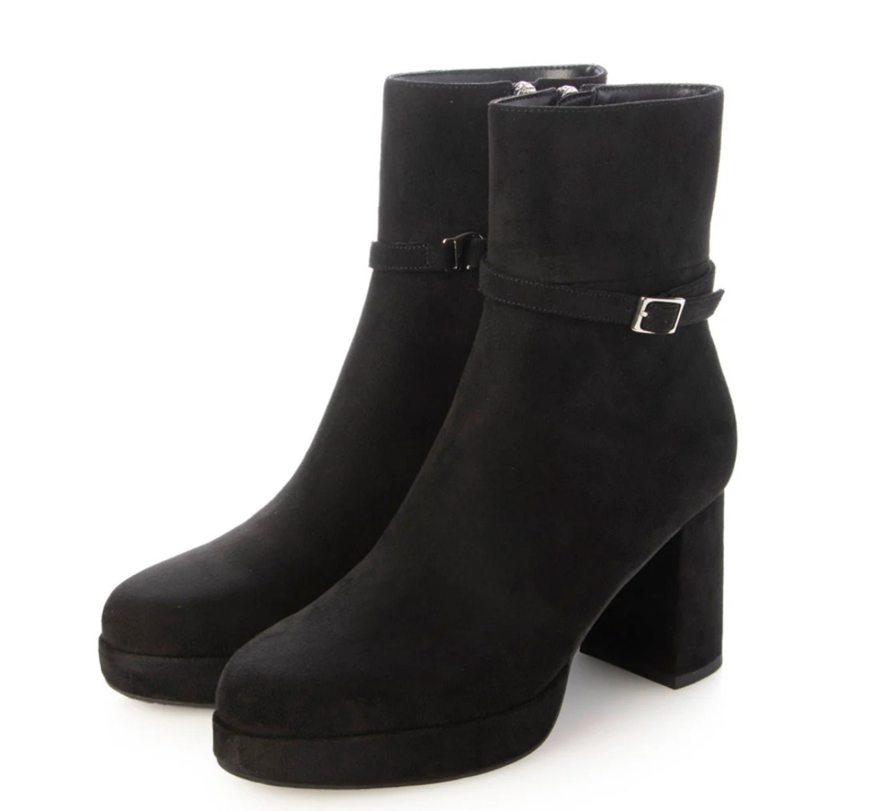 【EVOL/イーボル】 【晴雨兼用(一部カラー除く)・美脚効果あり】2WAY8cmストームショートブーツ IZ5768